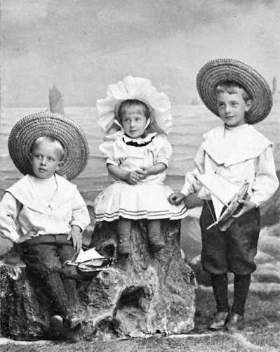 Children clothing details in soft nostalgic light